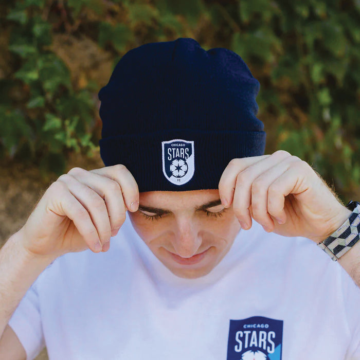 [ Chicago Stars ] Knit Crest Cuff Beanie - Official League