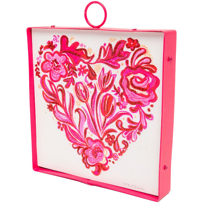 Chinoiserie Collage Heart Mini Gallery Art