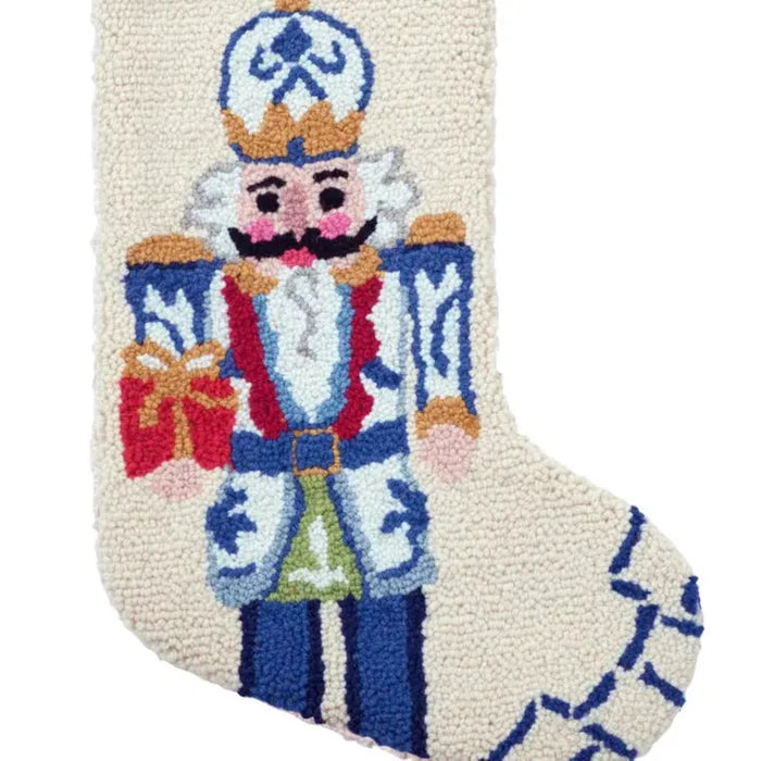 Chinoiserie Nutcracker Hook Stocking