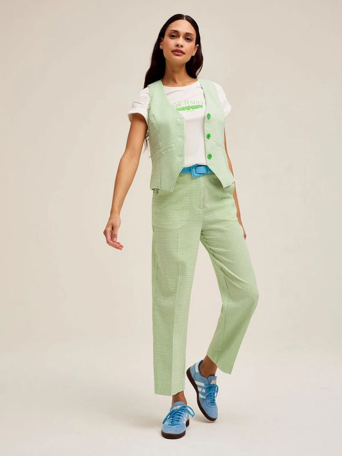 CKS Ivan Waistcoat Light Green