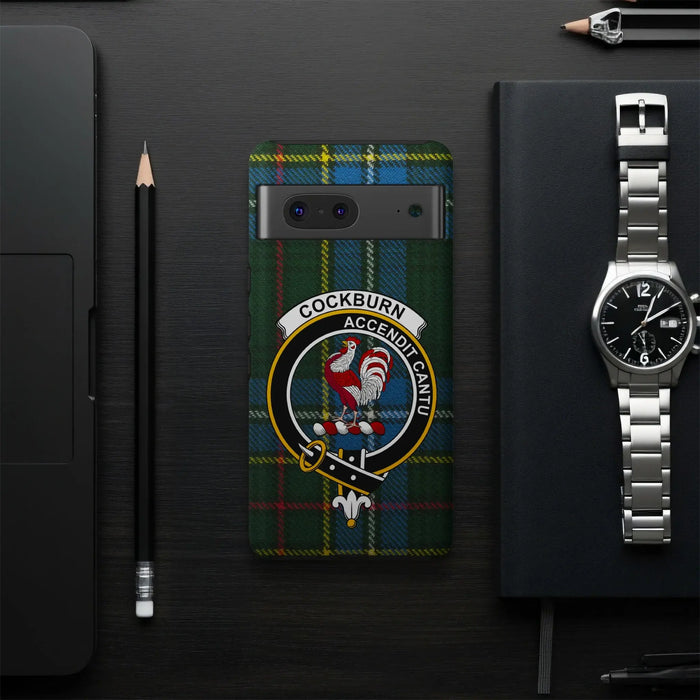 Cockburn Accendit Cantu Crest Design Smartphone Case