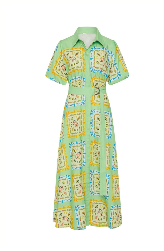 Clover Maxi Dress - Green