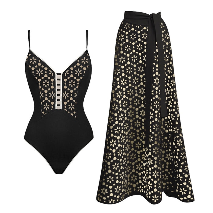 Cora Swimsuit Set - Black
