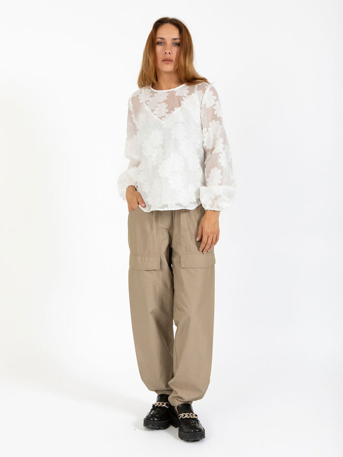 Coster Copenhagen Cargo Trousers Desert Sand