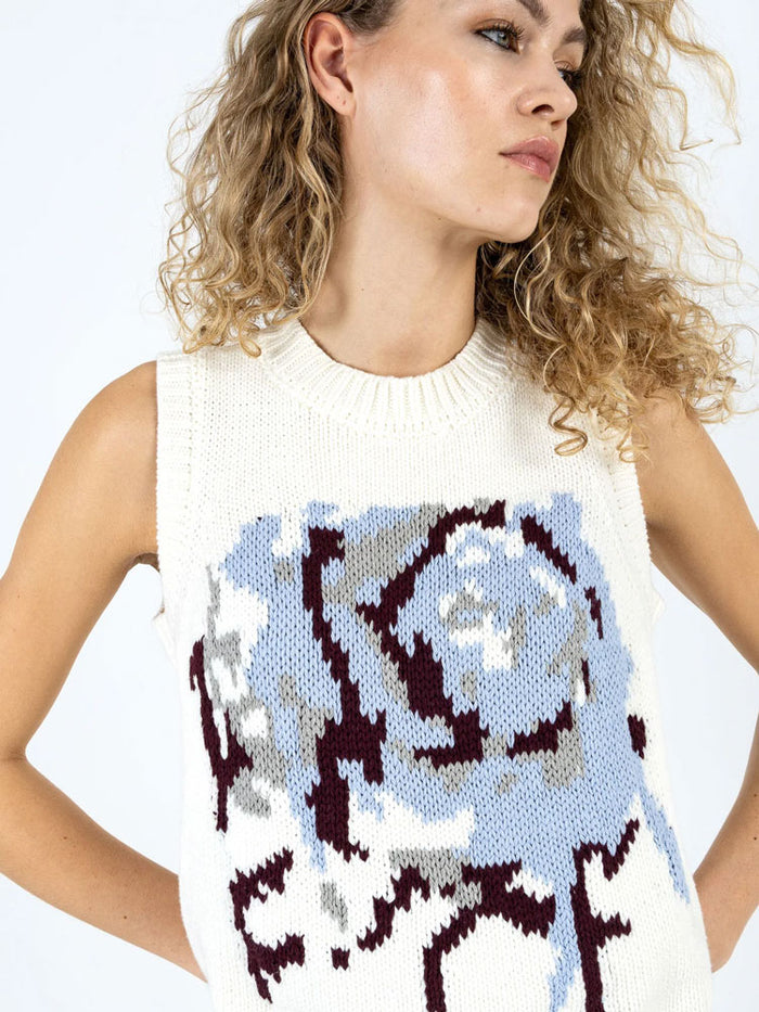 Coster Copenhagen Knitted Slipover Cream