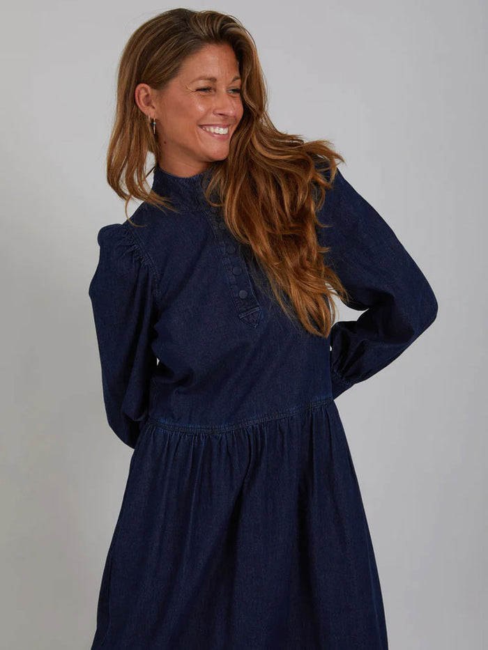 Coster Copenhagen Long Shirt Dress Indigo