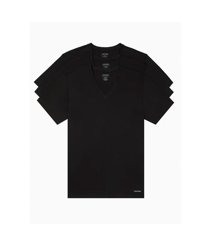 Cotton Classics Short Sleeve V-Neck Classic Fit 3 Pack Tee