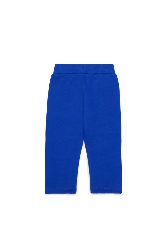 Cotton sweatpants with logo print