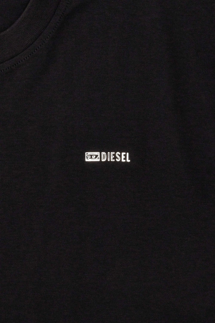 Cotton T-shirt with small logo on chest