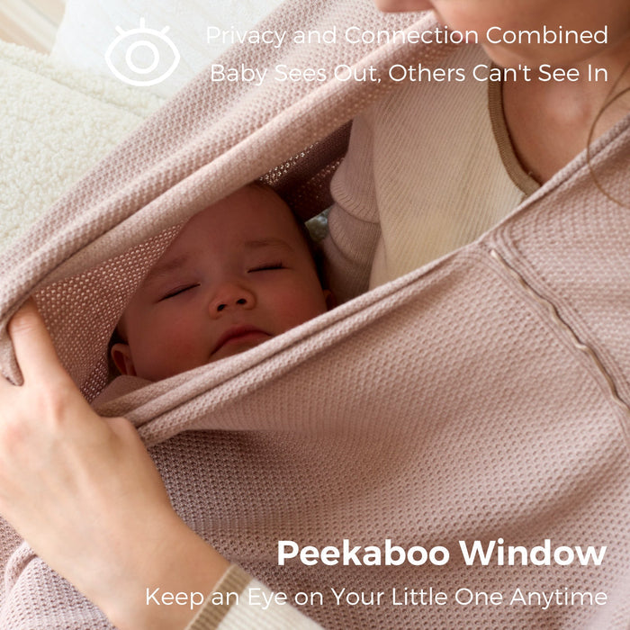 Couverture d'allaitement Momcozy - Poncho d'intimité doux, respirant et à usages multiples
