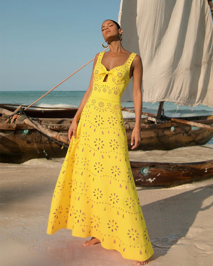 Crawley Swimsuit Skirt - Yellow