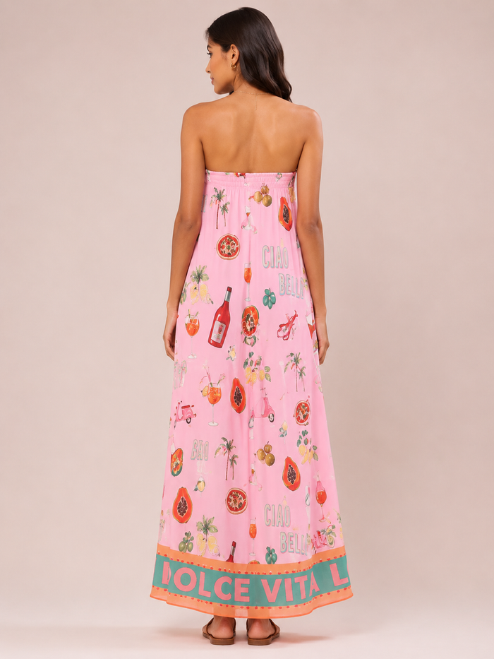 Cressida Maxi Dress - Pink