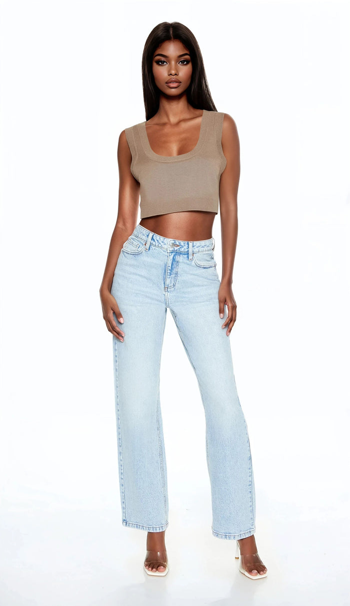 Cropped Sweater Vest