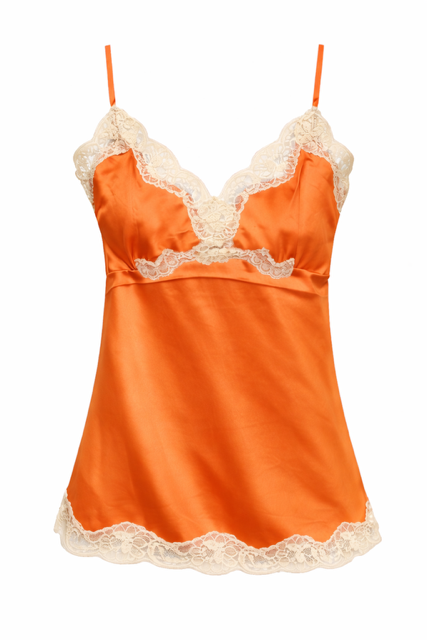 Cross Lace Front Cami  - Melon