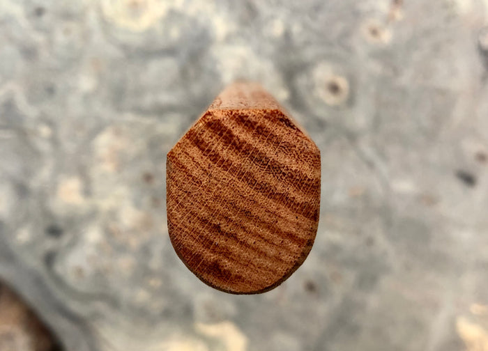 Custom Japanese Knife handle (wa handle) for 165-210mm : Honey locust and Wenge