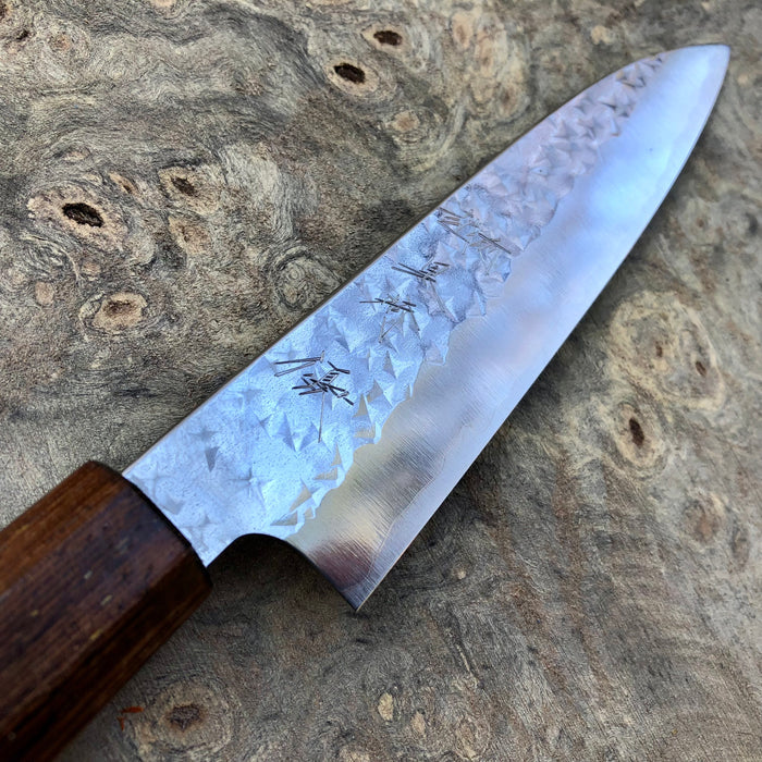 Custom Kurosaki  Senko (SG2/R2) 120mm petty/utility- Pau Rosa and Wenge