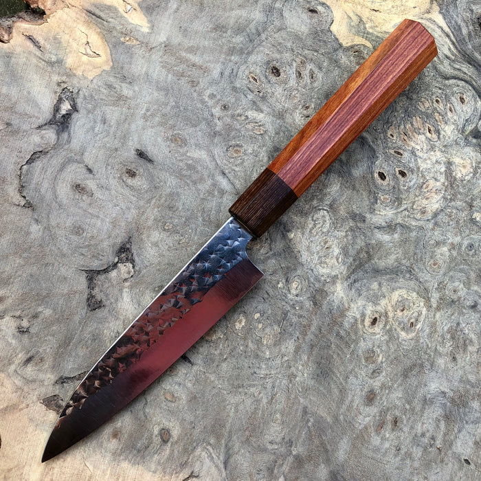 Custom Kurosaki  Senko (SG2/R2) 120mm petty/utility- Pau Rosa and Wenge