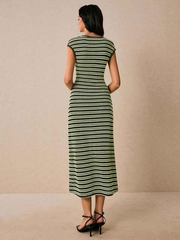 Dahlia Midi Dress - Green