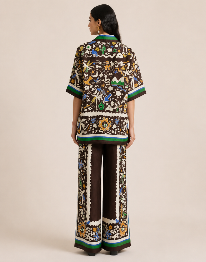Dandy Co ord Set - Brown