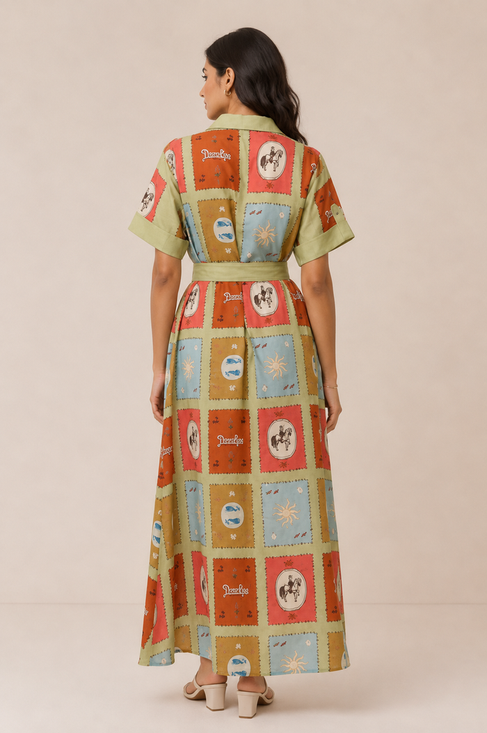 Darby Maxi Dress - Green
