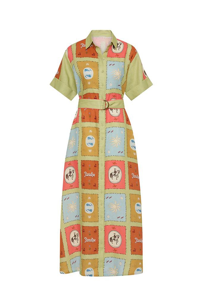 Darby Maxi Dress - Green