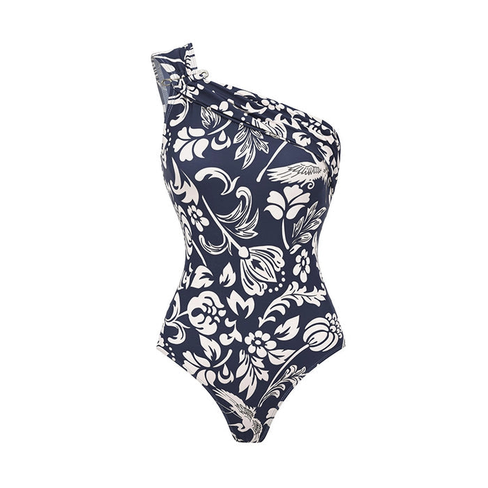Dark Tide Swimsuit - Navy Blue