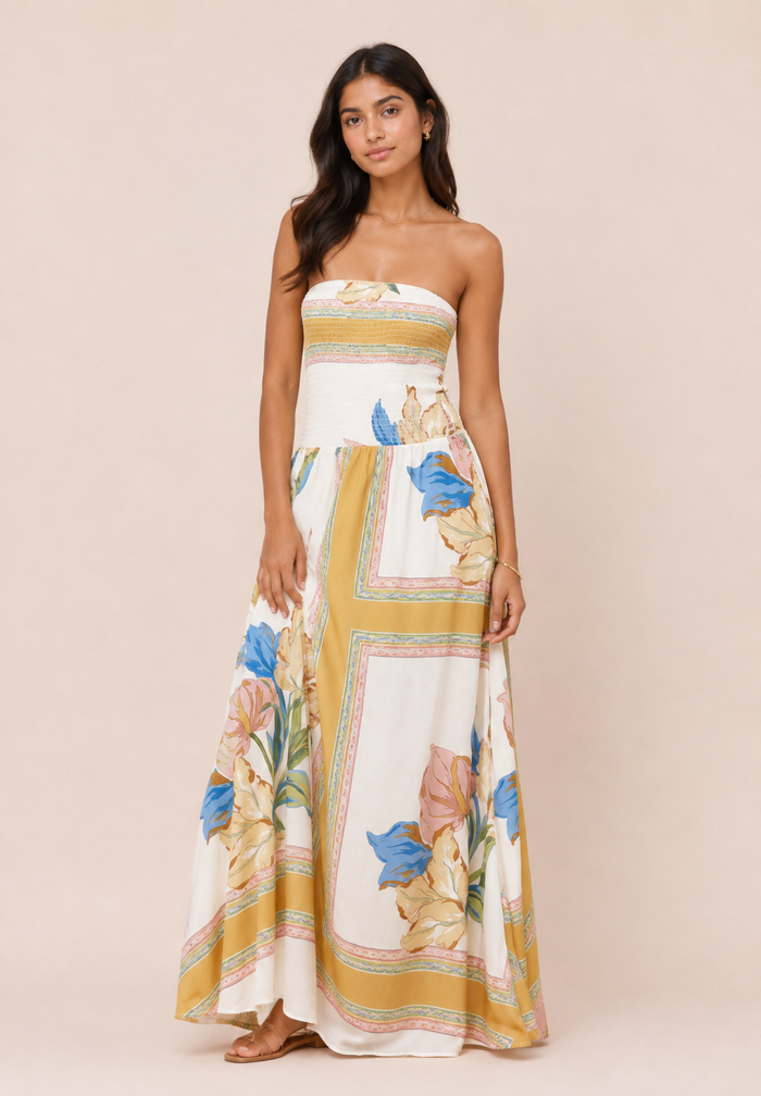 Darlyn Maxi Dress - Yellow