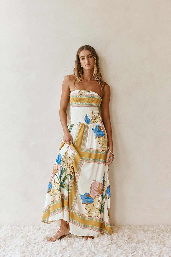 Darlyn Maxi Dress - Yellow