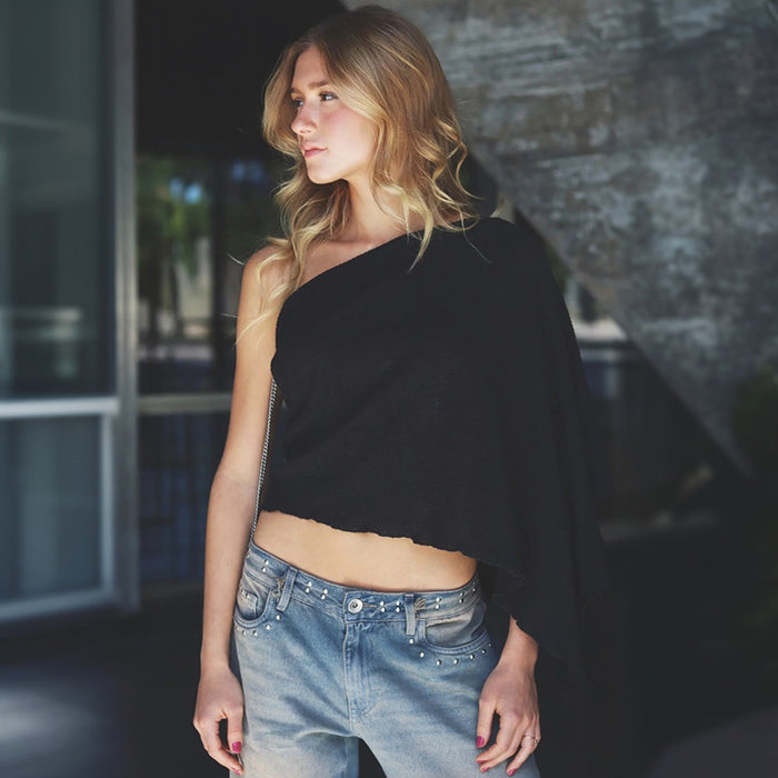 Darth Multi-Way Style Top - Black