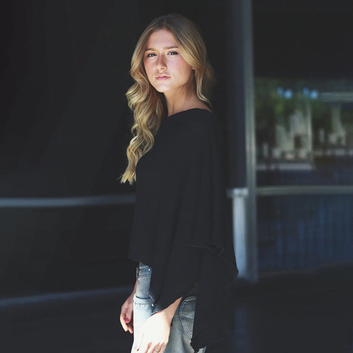 Darth Multi-Way Style Top - Black