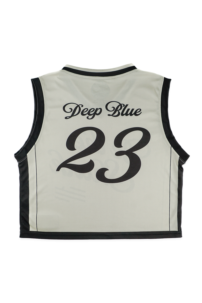 [ Deep Blue ] Be The Shark Cropped Jersey - Official League