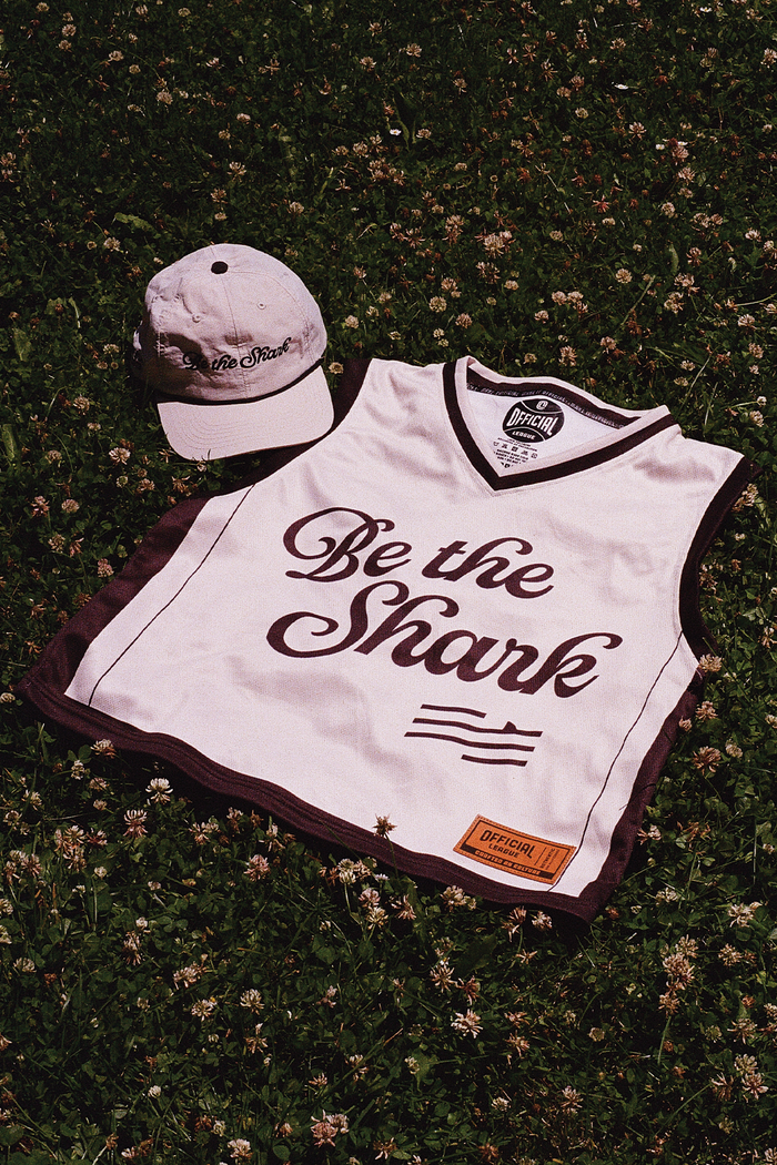 [ Deep Blue ] Be The Shark Cropped Jersey - Official League