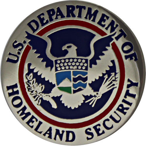 Department of Homeland Security 3/4" Lapel Pin Pins