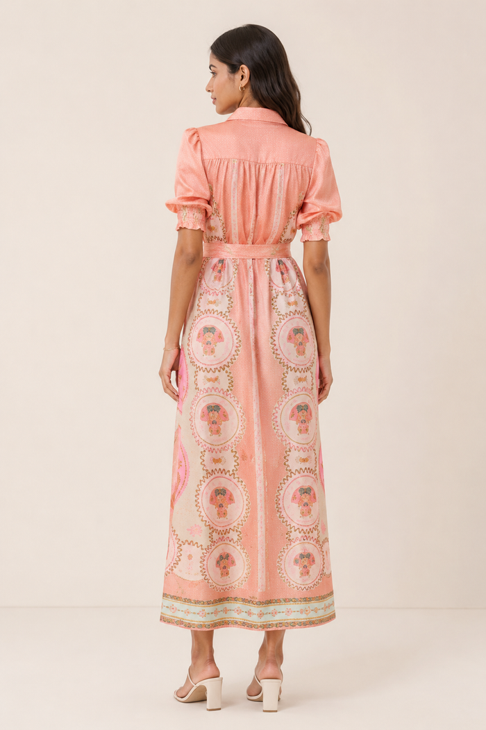 Deva Maxi Dress - Pink