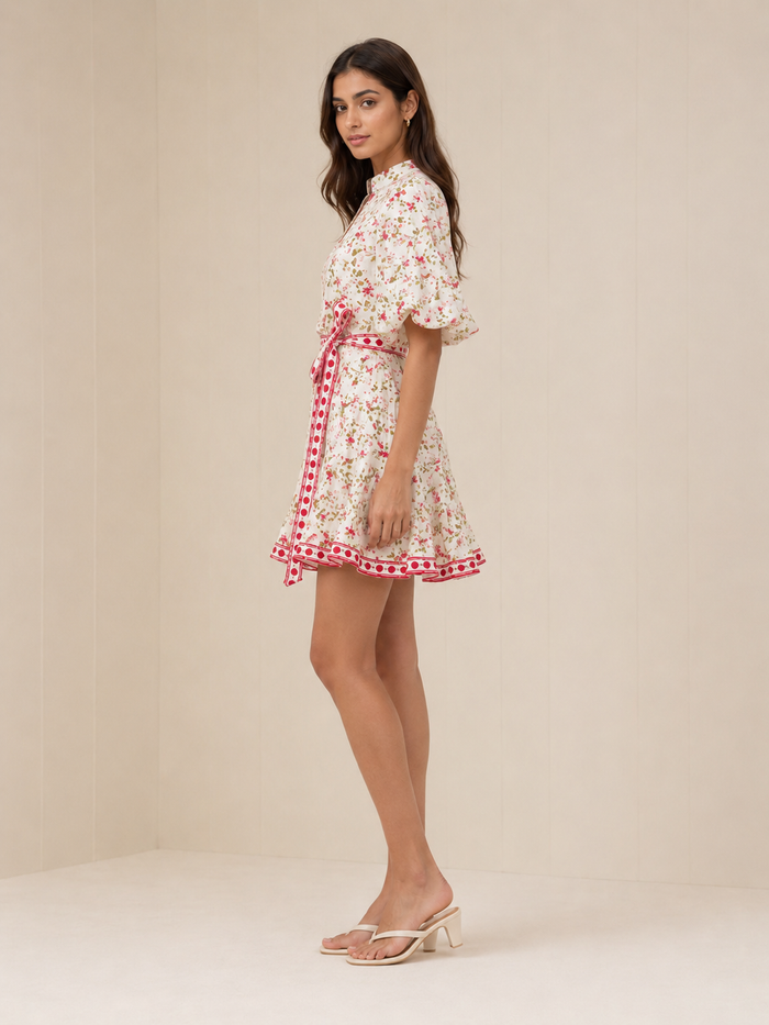 Dina Mini Dress - White