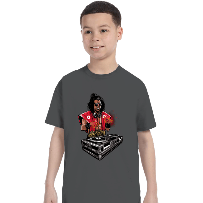 Secret_Shirts T-Shirts, Youth / XS / Charcoal DJ Sho Nuff