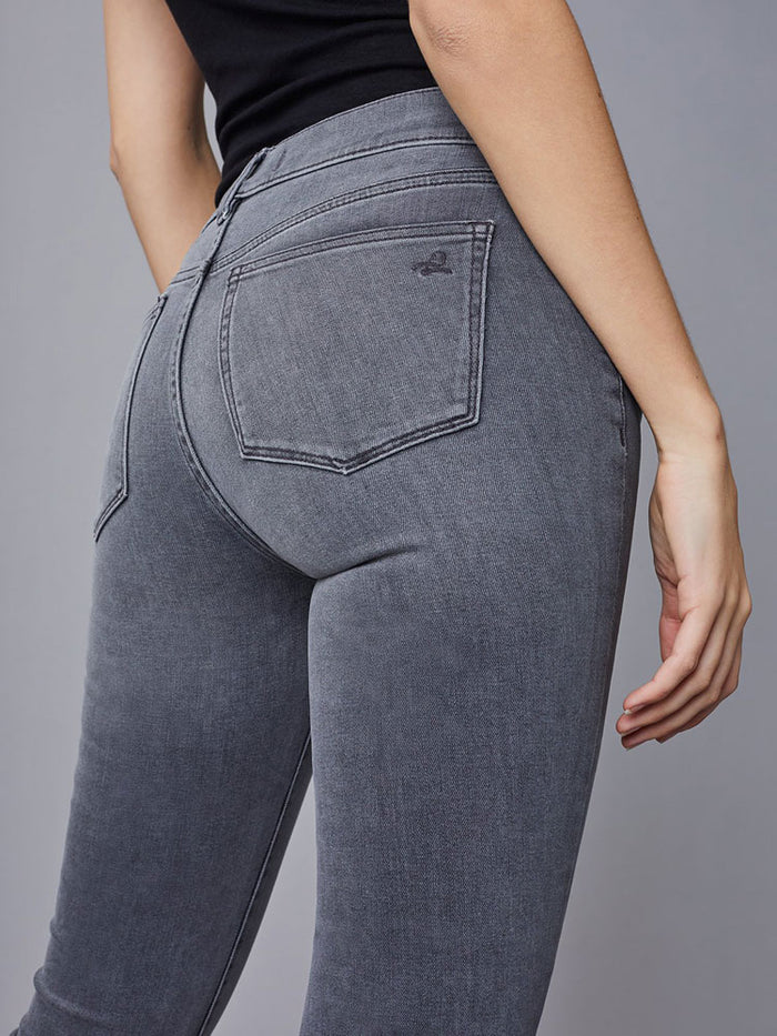 DL1961 Mara Straight Jeans in Overcast Raw