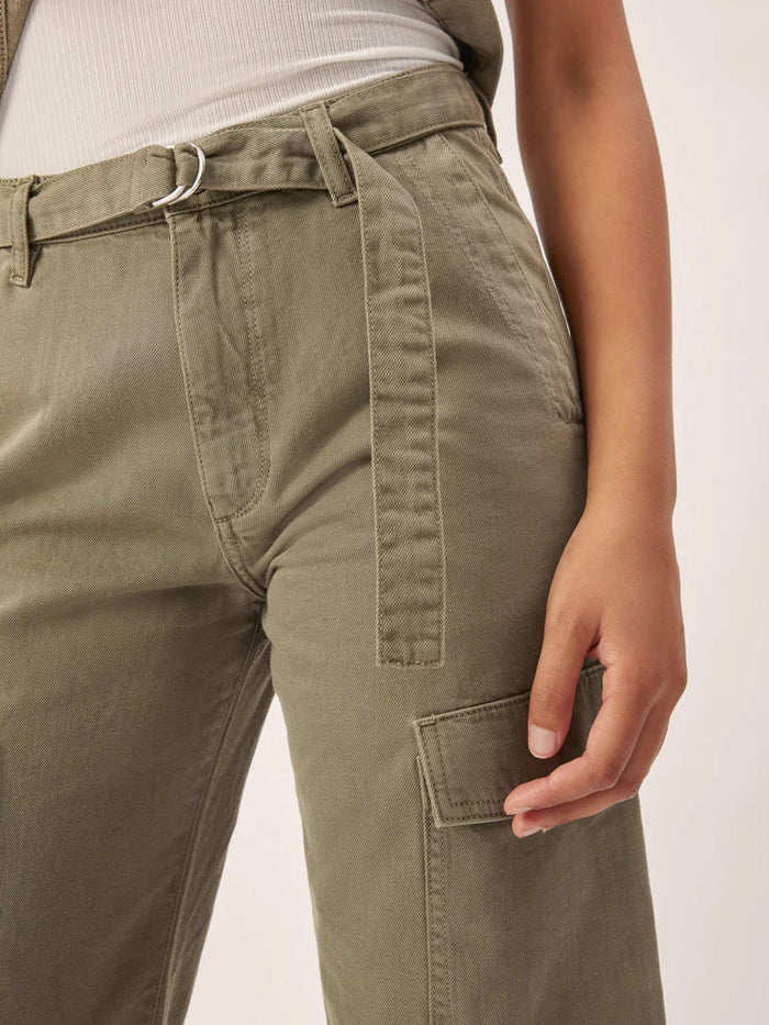 DL1961 Zoie Wide Leg Trousers Lt Coastal