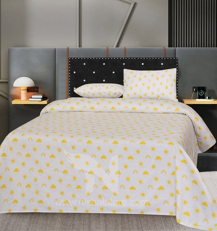 Double Bed Sheet Design NC-C 3722 - Nishat Creative Store