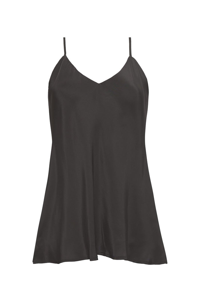 Double Silk Solid Cami Gold
