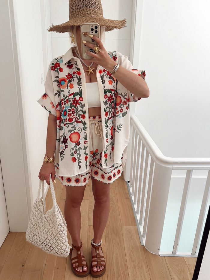 Drea Co ord Set - Red