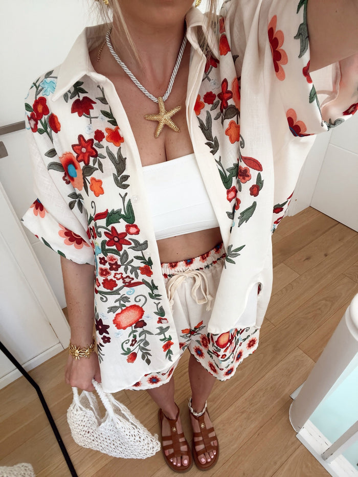 Drea Co ord Set - Red
