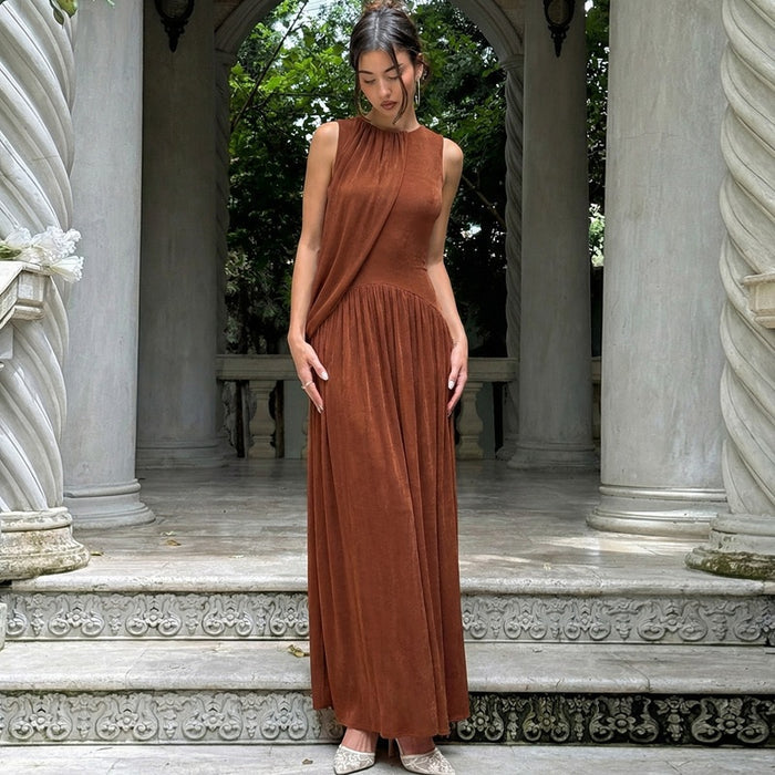 Drex Maxi Dress - Brown