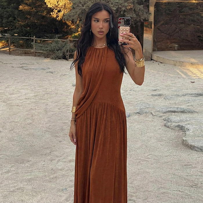 Drex Maxi Dress - Brown