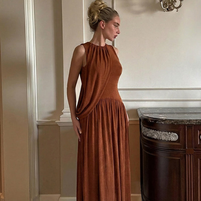 Drex Maxi Dress - Brown