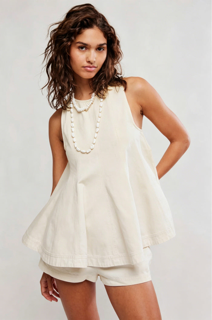 Driva Co ord Set - White