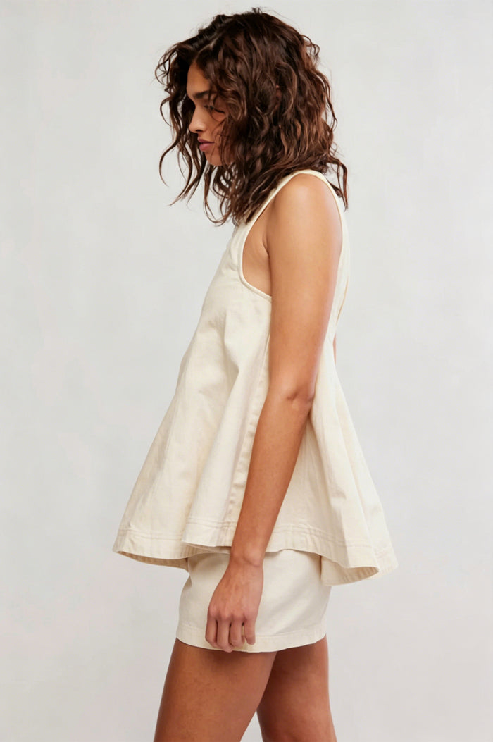 Driva Co ord Set - White