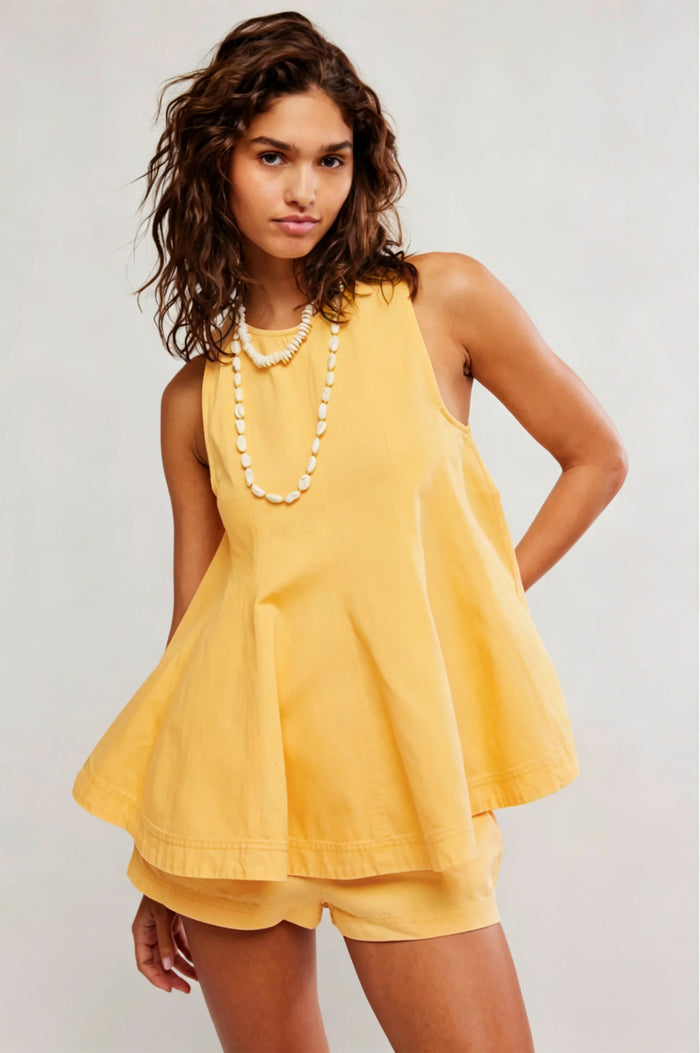Driva Co ord Set - Yellow