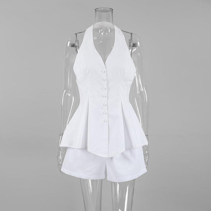 Duo Chic Co ord Set - White