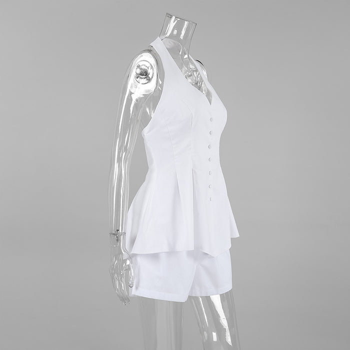 Duo Chic Co ord Set - White